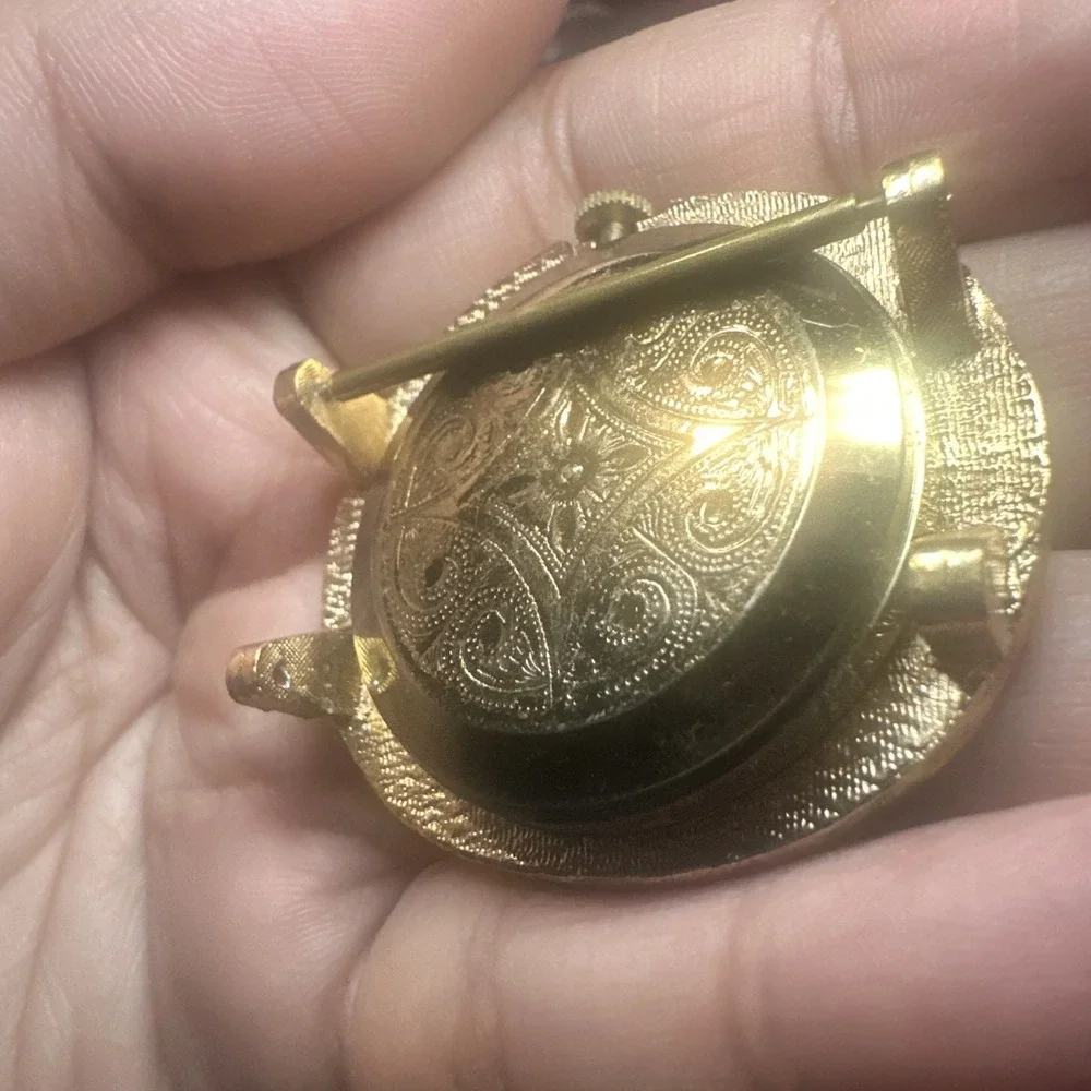 Works VTG Sheffield Shockprotected Swiss Made Manual Wind‎ Pocket Watch - Runs